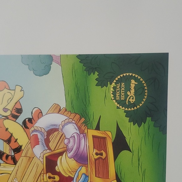 Disney Celebrate The Pooh Meanin of freind Lithograph Disney Store Performance - Picture 8 of 14